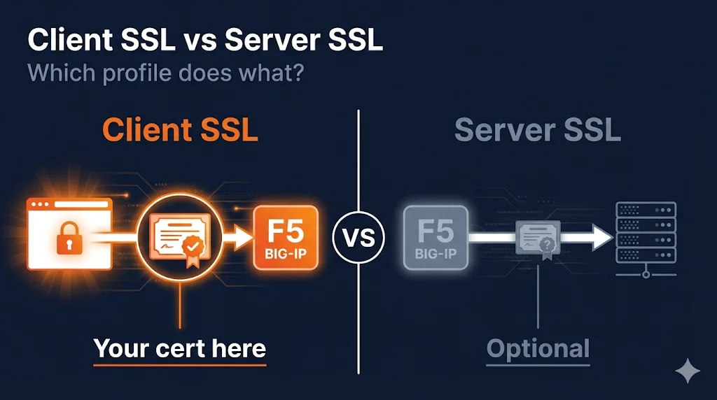 Client SSL vs Server SSL Profiles