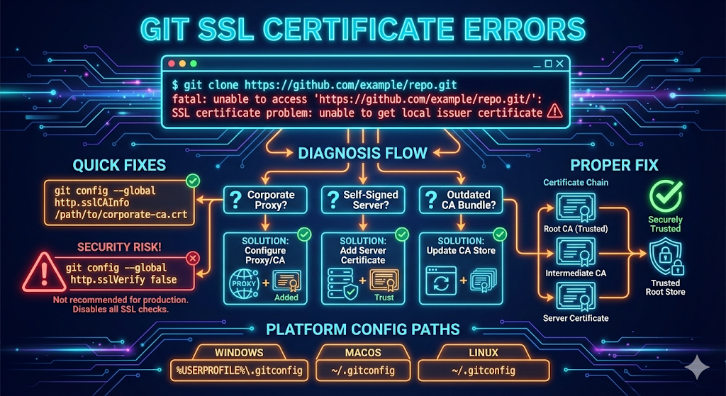Git SSL Certificate Errors
