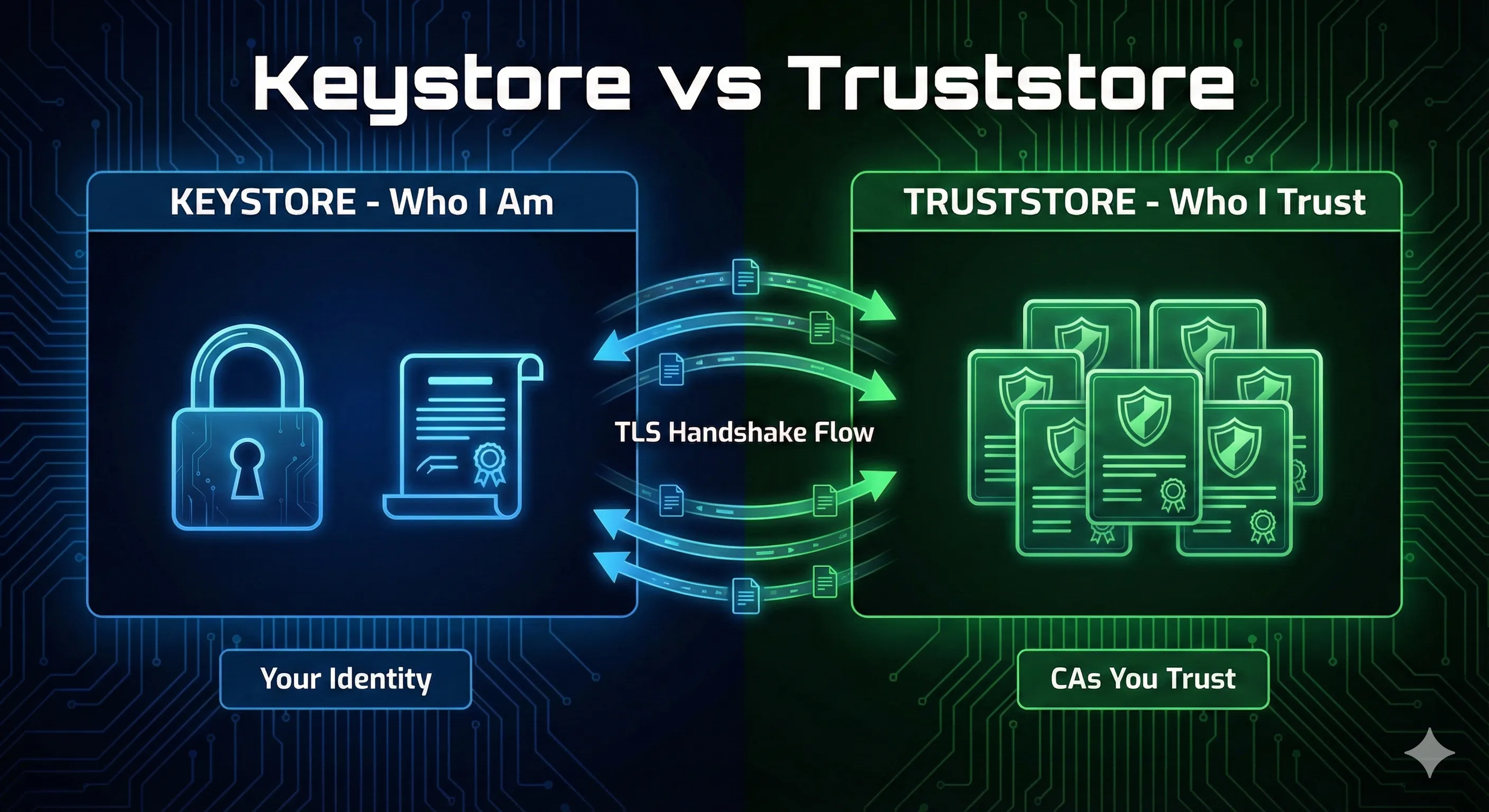 Keystore vs Truststore