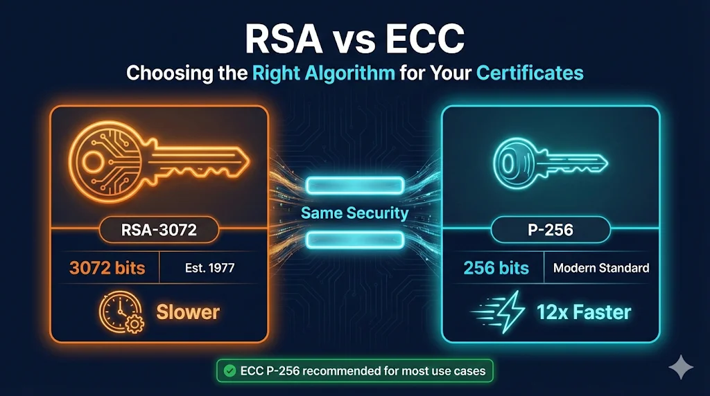RSA vs ECC
