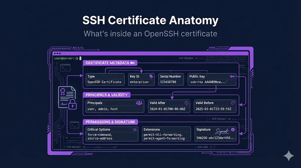 SSH Certificate Anatomy